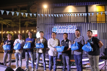 Berbagi Kebaikan, I-Radio Jakarta Rayakan Ramadan Bersama Tangsel Life