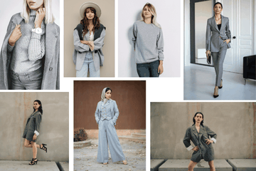 Inspirasi Mix and Match Warna Abu-Abu agar Tampil Stylish Setiap Hari