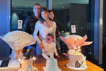 Potret Bahagia Keluarga Mikaila Patritz dan Muhammad Fardhan