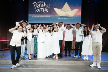 Musikal Perahu Kertas Ajak Penonton Hidupkan Lagi Mimpi-Mimpi