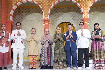 Serunya The Splendour Mubarak di Kota Kasablanka Ramadan Runway 2024