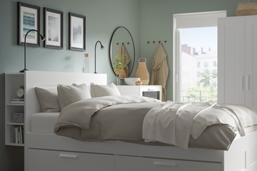 Inspirasi Kamar Tidur Rapi dan Nyaman dengan Tempat Penyimpanan Maksimal dari IKEA