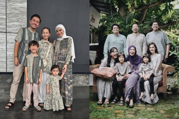 Potret Keluarga Artis Rayakan Idul Fitri 2024