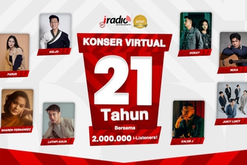 Rayakan Ultah, IRadio Adakan Konser Virtual 21 Tahun Mengudara
