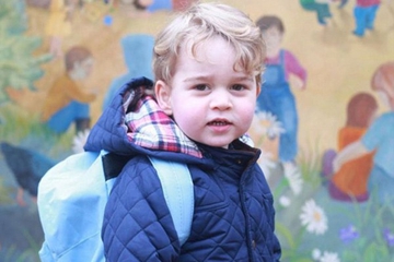 Lucunya Gaya Prince George Saat Masuk Sekolah