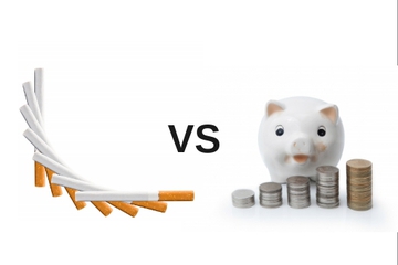 Rokok VS Tabungan Si Kecil