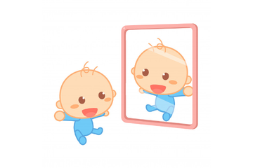 Si Kecil Suka Bercermin? Ini 5 Manfaat Bercermin untuk Bayi