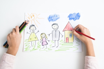 Moms, Kenali Arti di Balik Gambar Anak