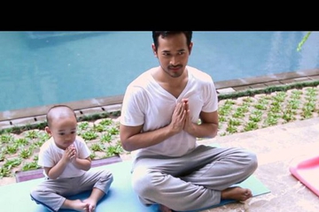 Hidup Sehat a la Keluarga Oka Antara