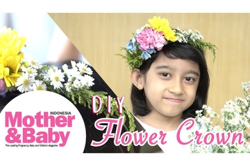 Art & Craft: Mahkota Bunga untuk Anak Perempuan