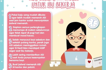 Tips Sukses Menyusui untuk Ibu Bekerja