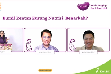 Belajar Soal Nutrisi Ibu Hamil dan Seru-seruan Bareng di Webinar M&B X PRENAGEN