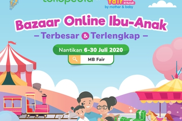 Sejuta Keseruan MB Fair Belanja di Rumah Bersama Tokopedia