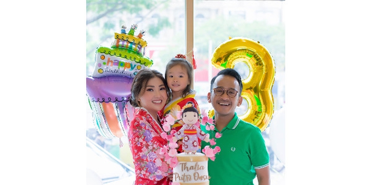 Thalia Ultah, Ini Janji Ruben Onsu Pada Anak