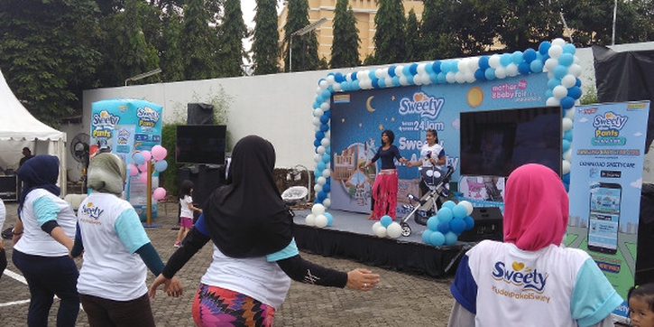 Serunya Belly Dance buat Ibu Hamil di M&B Fair Hari Ini