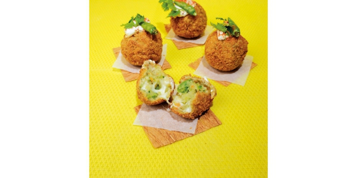 Cheesy Veggie Balls