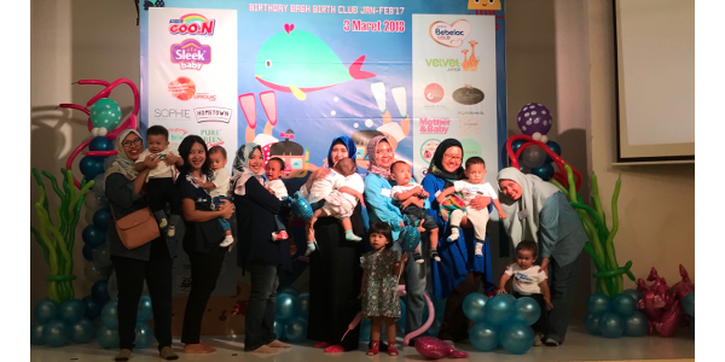 Ulang Tahun Seru Bersama Joyful Birth Club