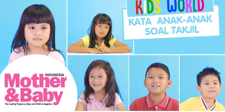 Kata Anak-Anak Soal Takjil