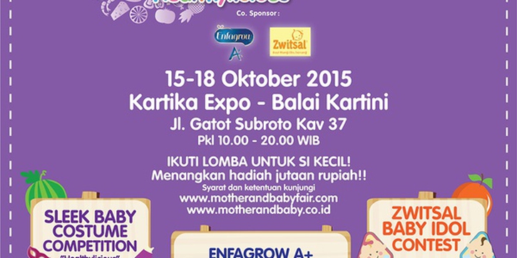 Mother&Baby Fair Kembali Hadir untuk Moms di Jakarta