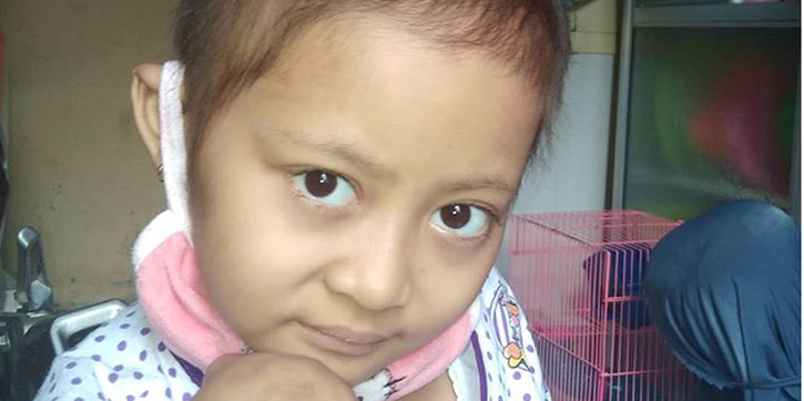 Sarah Husnia, Tetap Ceria Melawan Kanker Darah Akut