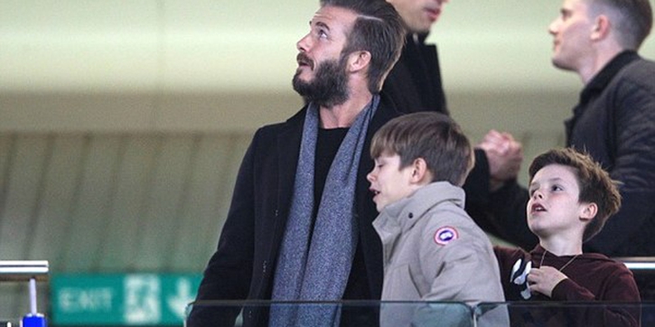 David Beckham Bonding dengan Anak-anak