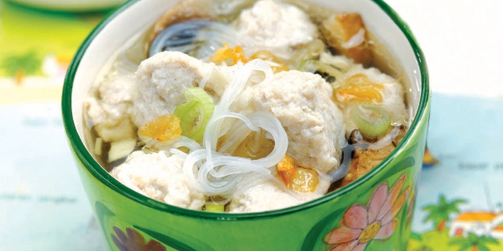 Fish Meatball Soup