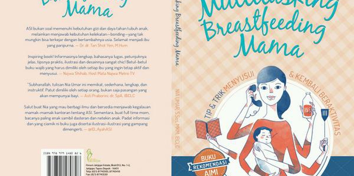 Multitasking Breastfeeding Mama