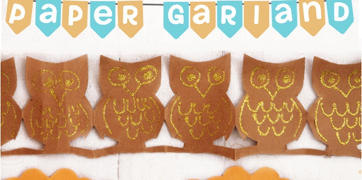 Kreatif dengan Paper Garland