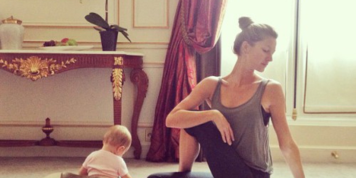 Gisele Bunchen Ajarkan Anak Hidup Sehat