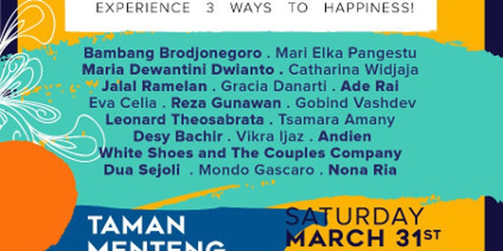 Happiness Festival 2018; Experience 3 ways to Happiness