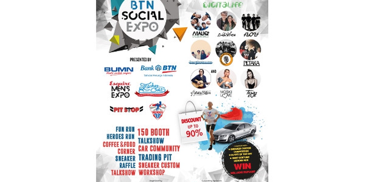Seru dan Banyak Diskon di BTN Social Expo 2017