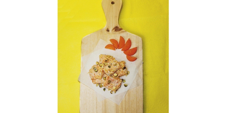 Squared Carrot & Coconut Halva