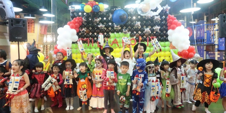 Serunya Pesta Halloween di Miniapolis Playground