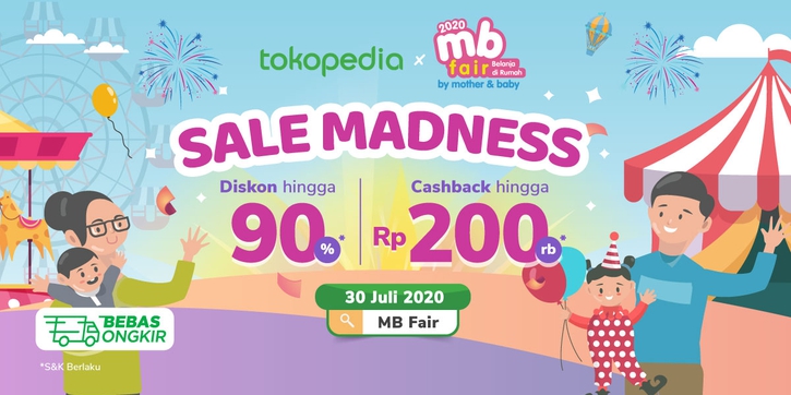 Serbu Diskon di MB Fair Belanja di Rumah Bersama Tokopedia!