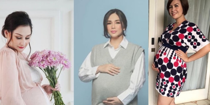 5 Artis Indonesia yang Hamil dan Melahirkan di Usia 35-an