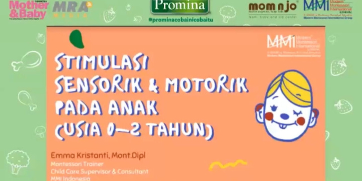 Stimulasi Sensorik dan Motorik dengan Metode Montessori