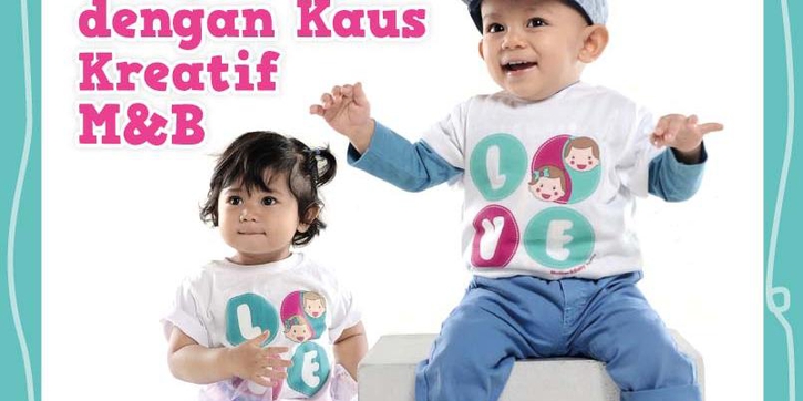 Tampil Stylish dengan T-Shirt Kreatif M&B