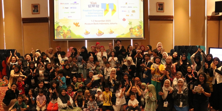 Festival Dongeng Internasional Indonesia (FDII) 2025 Kisah Rempah: Menyambung Cerita, Menyatu Rasa