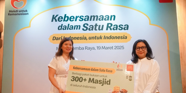 Rayakan Ramadan, McDonald's Indonesia Ajak Berbagi dalam Kebersamaan dalam Satu Rasa