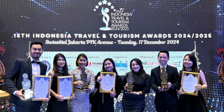 The Ascott Limited Indonesia Raih Penghargaan di Indonesia Travel and Tourism Award 2024