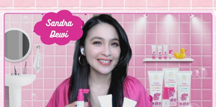 7 Tips Sandra Dewi dalam Merawat Kesehatan Gigi Anak