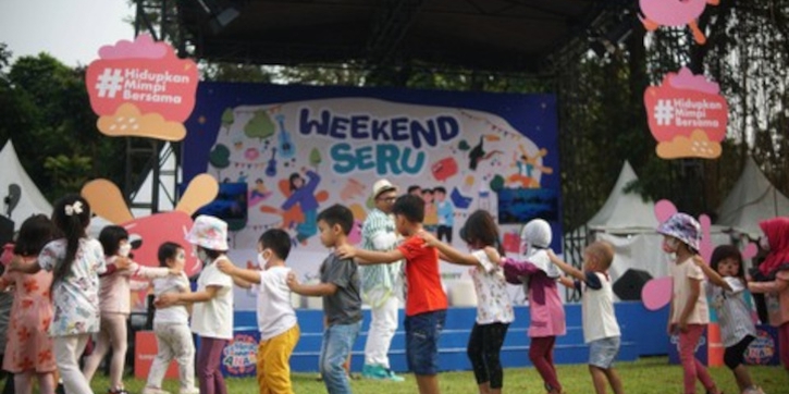4.500 Orang Tua dan Anak-anak Ramaikan Weekend Seru Festival Hari Anak 2022