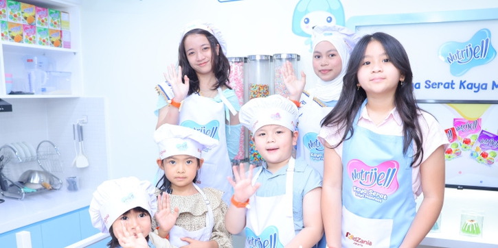 Nutrijell Hadirkan House of Jelly di KidZania, Wahana dengan Profesi Dessert Chef