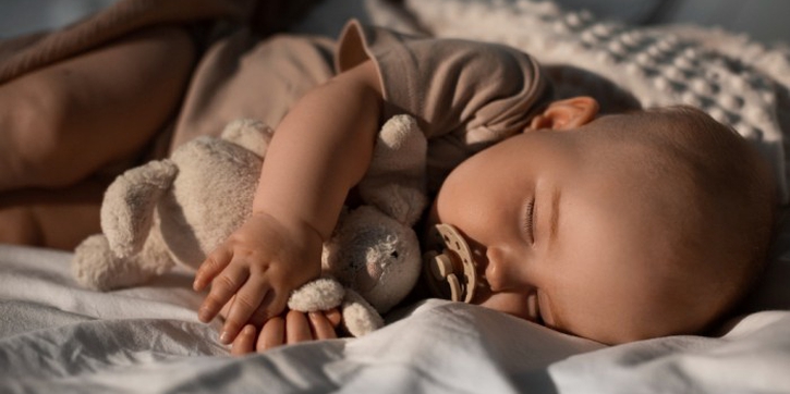 Moms Wajib Tahu, Ini 3 Posisi Tidur Bayi untuk Menghindari Gumoh