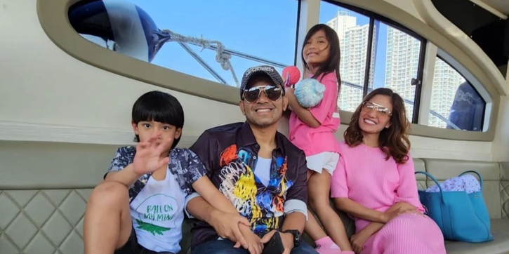 Potret Harmonis Keluarga Duma Riris dan Judika