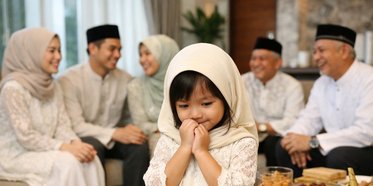 7 Cara Agar Anak Tak Malu Bertemu Banyak Saudara saat Lebaran