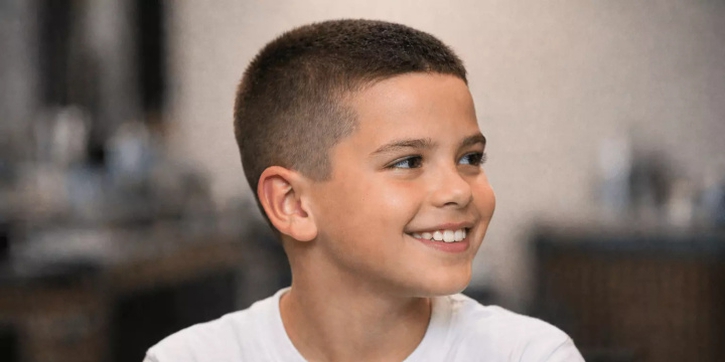 Potongan Rambut Buzz Cut Anak untuk Si Kecil yang Aktif