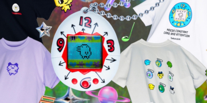 UNIQLO Rayakan 30 Tahun Tamagotchi dengan Koleksi UT Nostalgia dan Mainan Tamagotchi