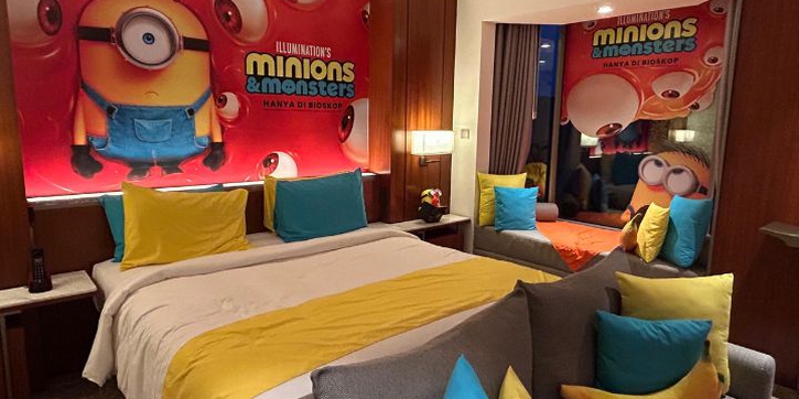 Minions & Monsters in Town, Staycation Seru di Tengah Kota Jakarta