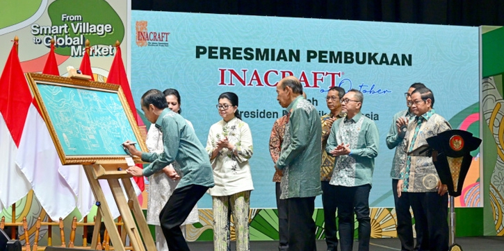 Dibuka Jokowi, Pameran UMKM INACRAFT on October Hadir di JCC